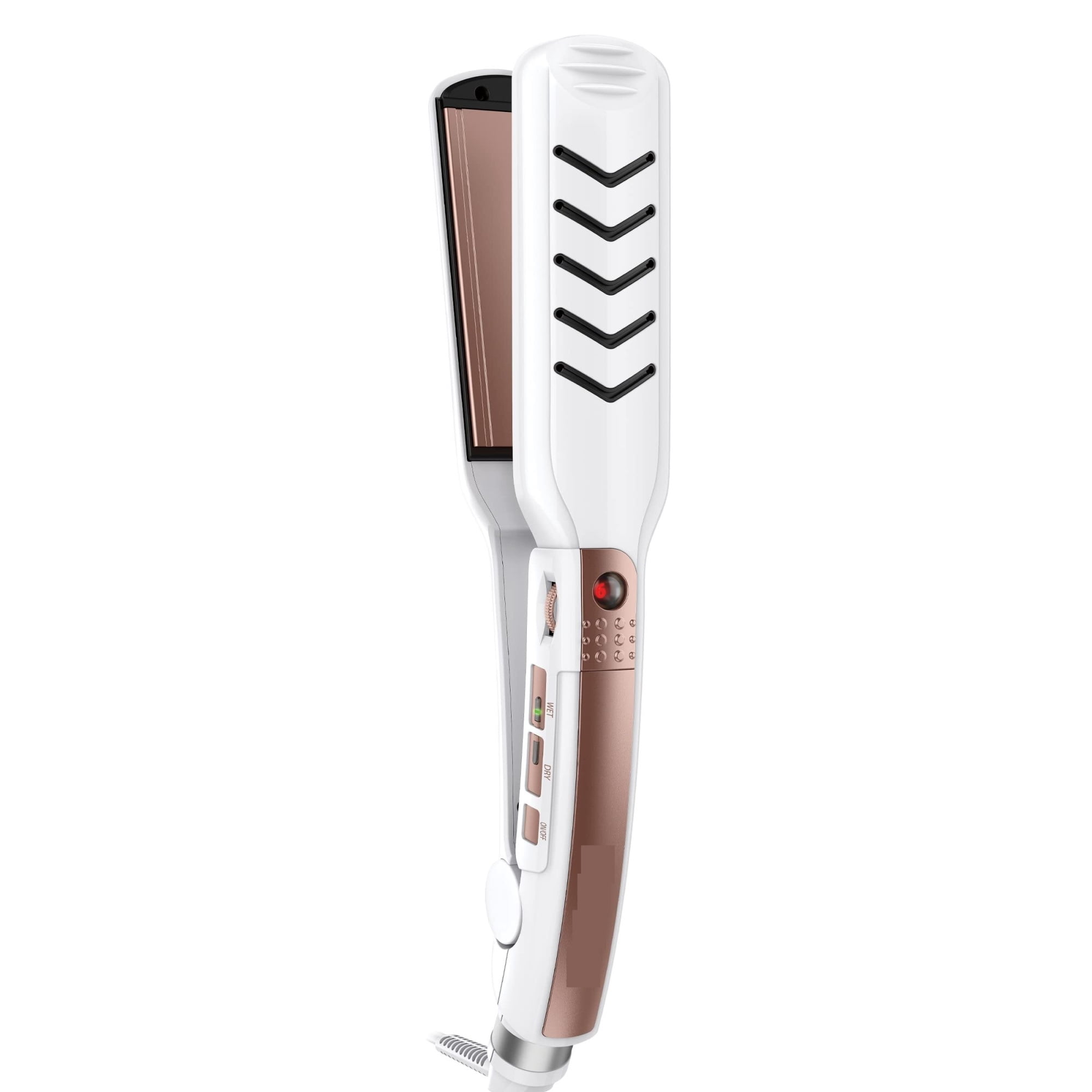 Double Ceramic Flat Iron, 1 1/4-inch Hair Straightener - Walmart.com