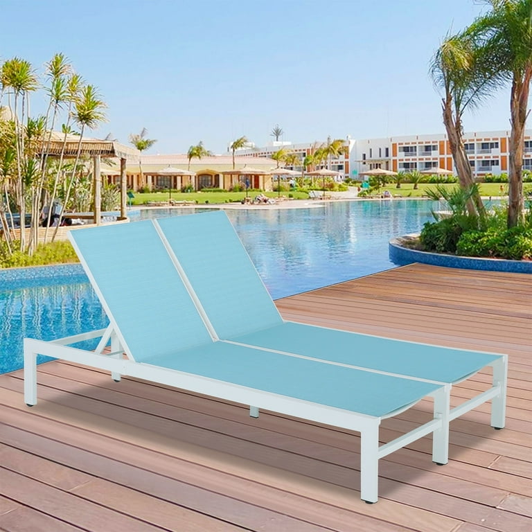 Outdoor double recliner hotsell