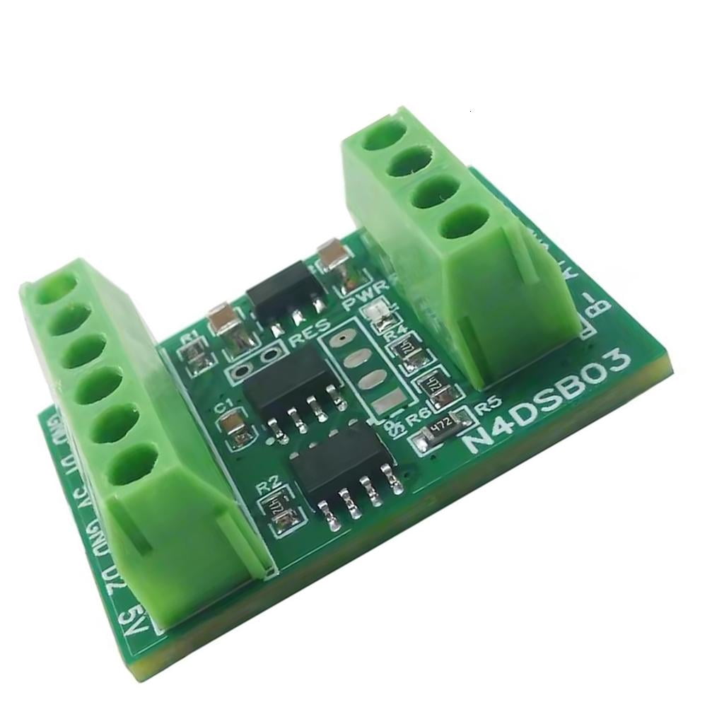Sensor Input Module 2ch Double Channel 2CH RS485 Modbus Temperature Sensors Module for ...