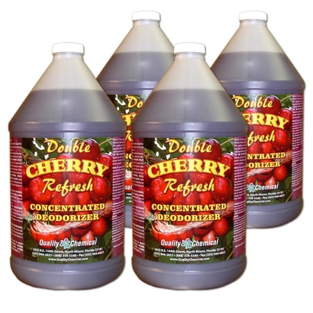 Double Cherry Refresh - Concentrated economical deodorant - 4 gallon case