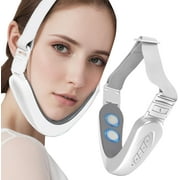 Double Chin Device, Electric V-Face Machine Eliminator, Facial Massager Double Chin Reducer with 5 Modes & 12 Intensity Levels for V-face, Firming & Wrinkle Improvement