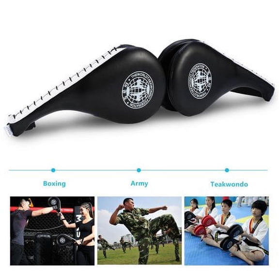 Double Clapper Target Focus Kick Striking Pad Karate Taekwondo Kickboxing