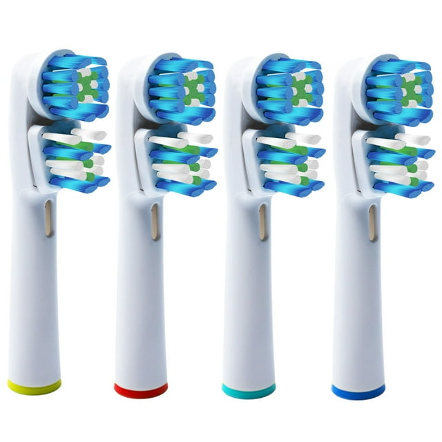 Double Clean Brush Heads, Compatible with Braun OralB Dual Clean