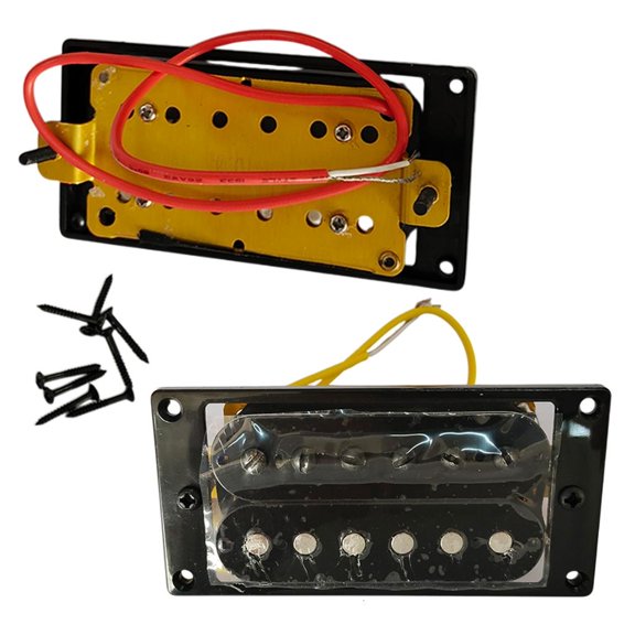 Double Coil Guitar Bridge & Neck Pickups Set Electric Guitar Replacement Parts