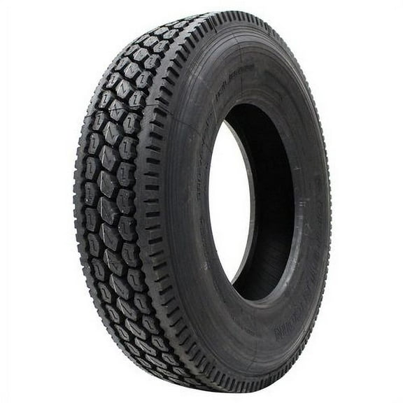 Double Coin RLB400 Closed Shoulder Drive-Position Commercial Radial Truck Tire - 11R24.5 14 ply