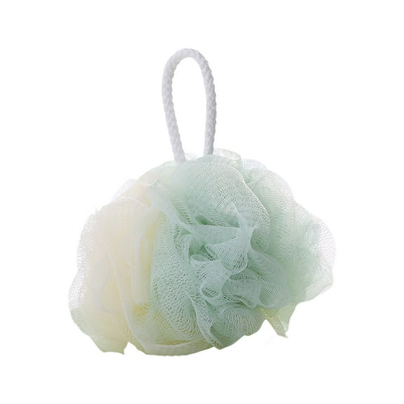 Double Color Foam Bath Splicing Color Back Bubble Bath Product Shower Flower Bath