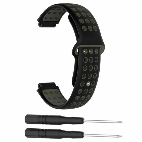Double Colour Silicone Sport Watch Band For Garmin Forerunner 220 / Approach S5 / S20