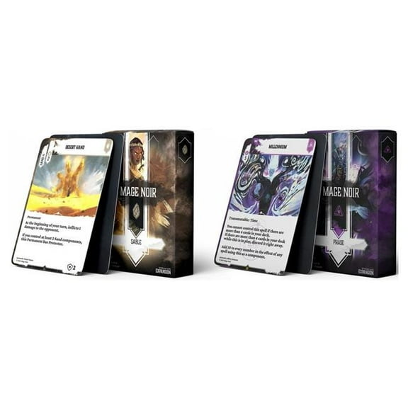 Double Combo Games DBLMN007 Mage Noir Sable & Phase Bundle Card Game
