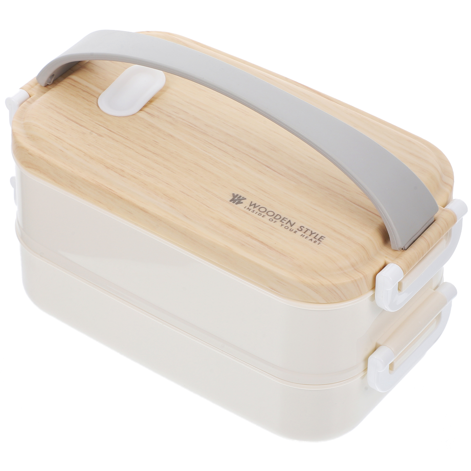 Double Compartment Lunch Box Boxes Bento Accessories Lunchbox Aldult