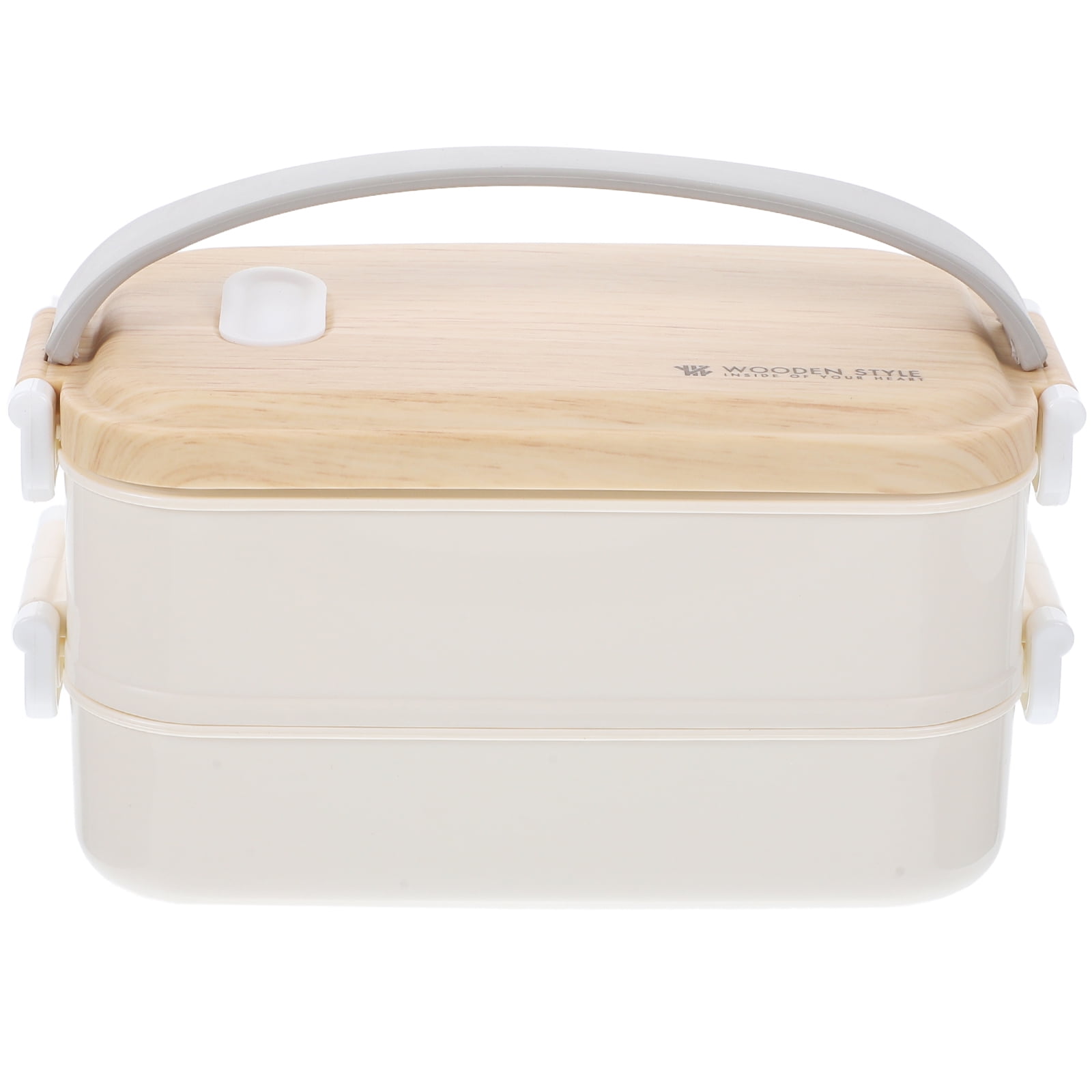 Double Compartment Lunch Box Boxes Lunchbox Outdoor That Keeps Food