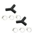 thumbnail image 1 of Double Connection Y Shaped Washing Machine Drainage Water Discharge Hose 2 set, 1 of 8