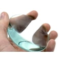 thumbnail image 1 of Double Convex Lens, 100mm Focal Length, 3" (75mm) Diameter - Spherical, Optically Worked Glass Lens - Ground Edges, Polished - Great for Physics Classrooms - Eisco Labs, 1 of 5