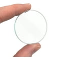 thumbnail image 1 of Double Convex Lens, 200mm Focal Length, 1.5" (38mm) Diameter - Spherical, Optically Worked Glass Lens - Ground Edges, Polished - Great for Physics Classrooms - Eisco Labs, 1 of 4