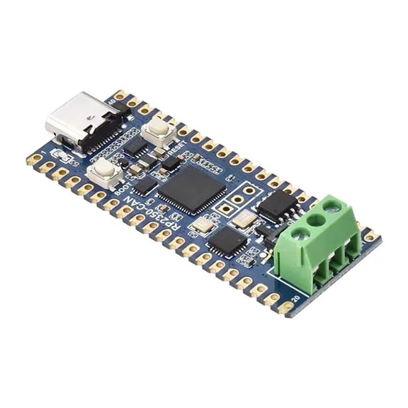 Double Cored RP2350A Microcontroller Board With Onboards Flashes And For IoTs And Automation Projects