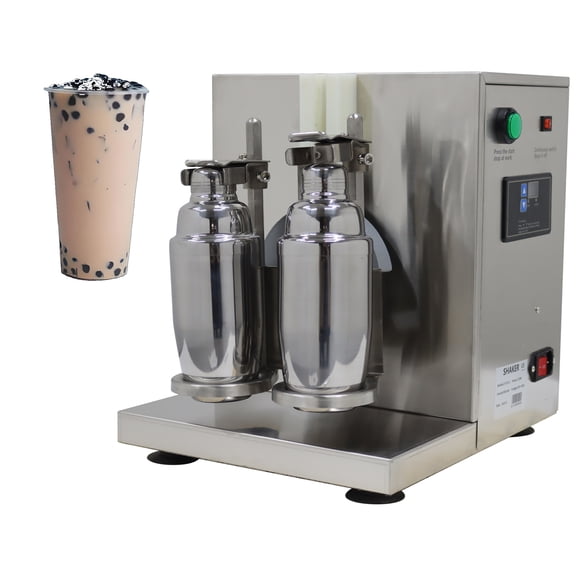 Double-Cup Auto Milk Tea Shaker Machine Electric Bubble Tea Shaking Equipment