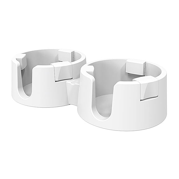Double Cup Holder for Office Desk and Dining Table Use Anti Spill Bottle Stand
