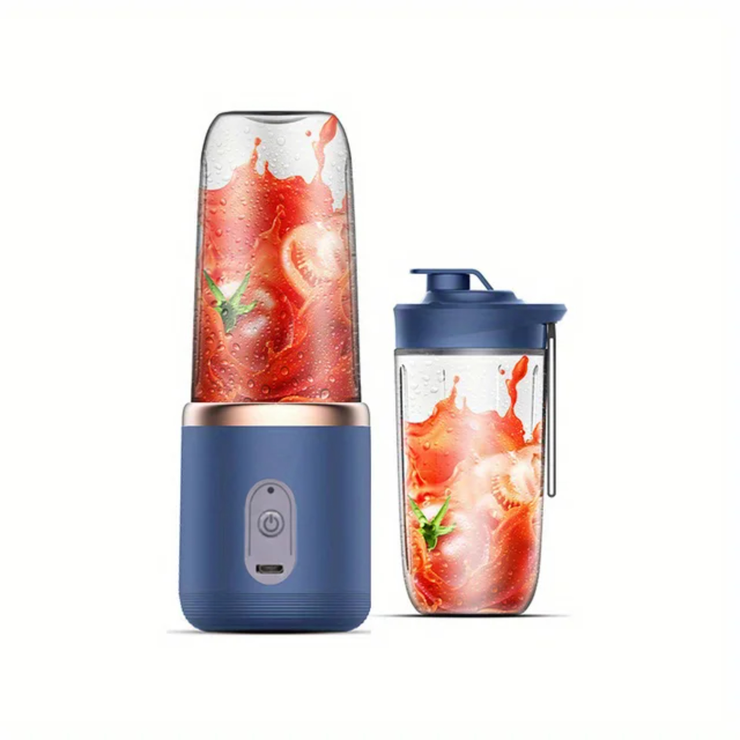 Double Cup Multifunction Usb Fruit Mixers Juicers Portable Juicer