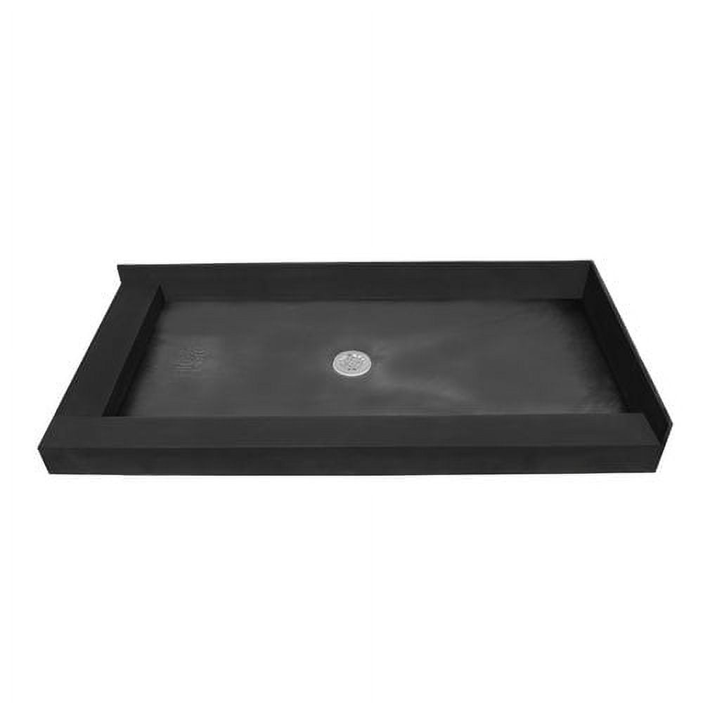 Double Curb Shower Pan,Center Drain 3760CDRPVC