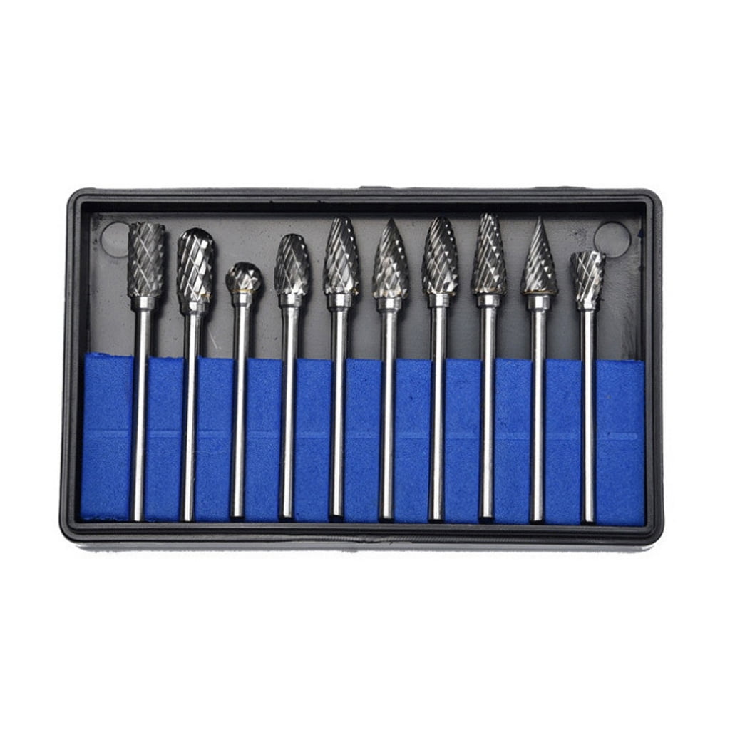 Double- Cut Rotary Deburr Set for Rotary Tool Tungsten Carbide Cutter ...