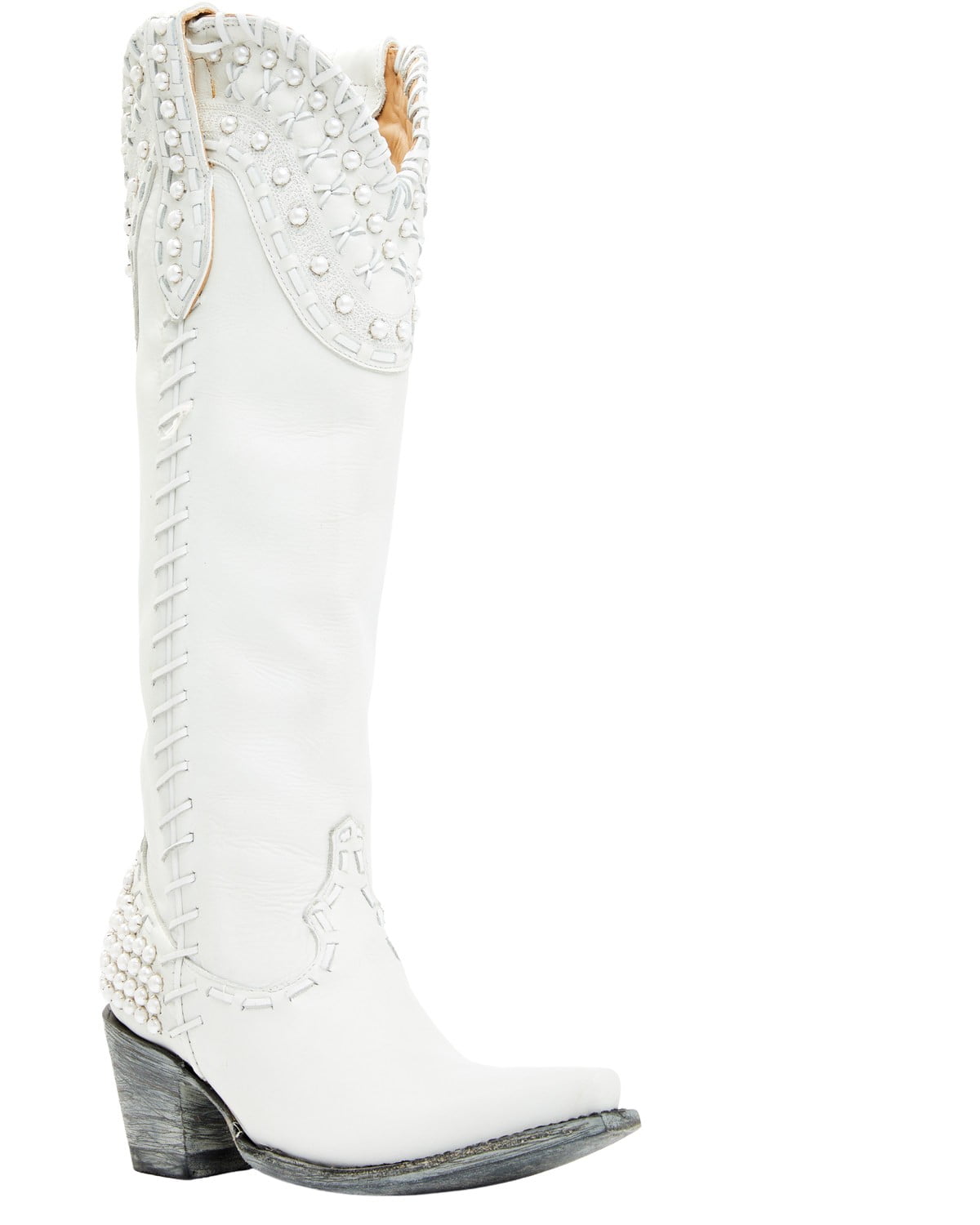 Double D Ranch Women's Boot Barn X Bridal Pearl Western Snip Toe - DDL ...