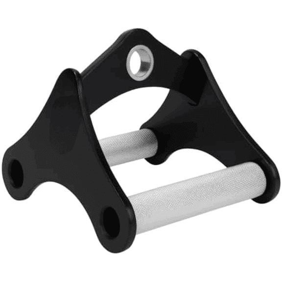 Double D Row Handle Cable Attachment, Aluminum Construction, Ergonomic Non-Slip Grip, 2000 lbs Capacity$$Sport & Recreation Other