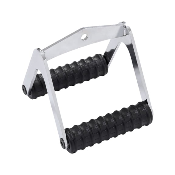 Double D Row Handle Grip Ergonomic Row Handle Cable Attachment V Rod Grip Ergonomic Gym Pulley Grip Enduring