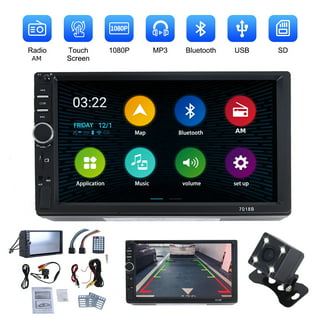 MP5 Player 2 Din Radio Cassette Player 6.5 Remote Control Car Radio DVD/CD  Bluetooth Touch Screen USB/SD/AUX Stereo Autoradio 