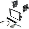 thumbnail image 1 of Double DIN Car Stereo Radio Installation Dash Kit for Select 1992-2010 Buick Cadillac Geo GMC Chevrolet Hummer Pontiac Oldsmobile Honda Isuzu Suzuki Toyota (Dash Kit + Wiring Harness + Adapter), 1 of 2