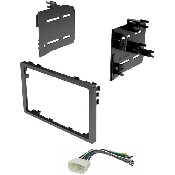 Double DIN Car Stereo Radio Installation Dash Kit for Select Honda Acura Isuzu 1986-2010