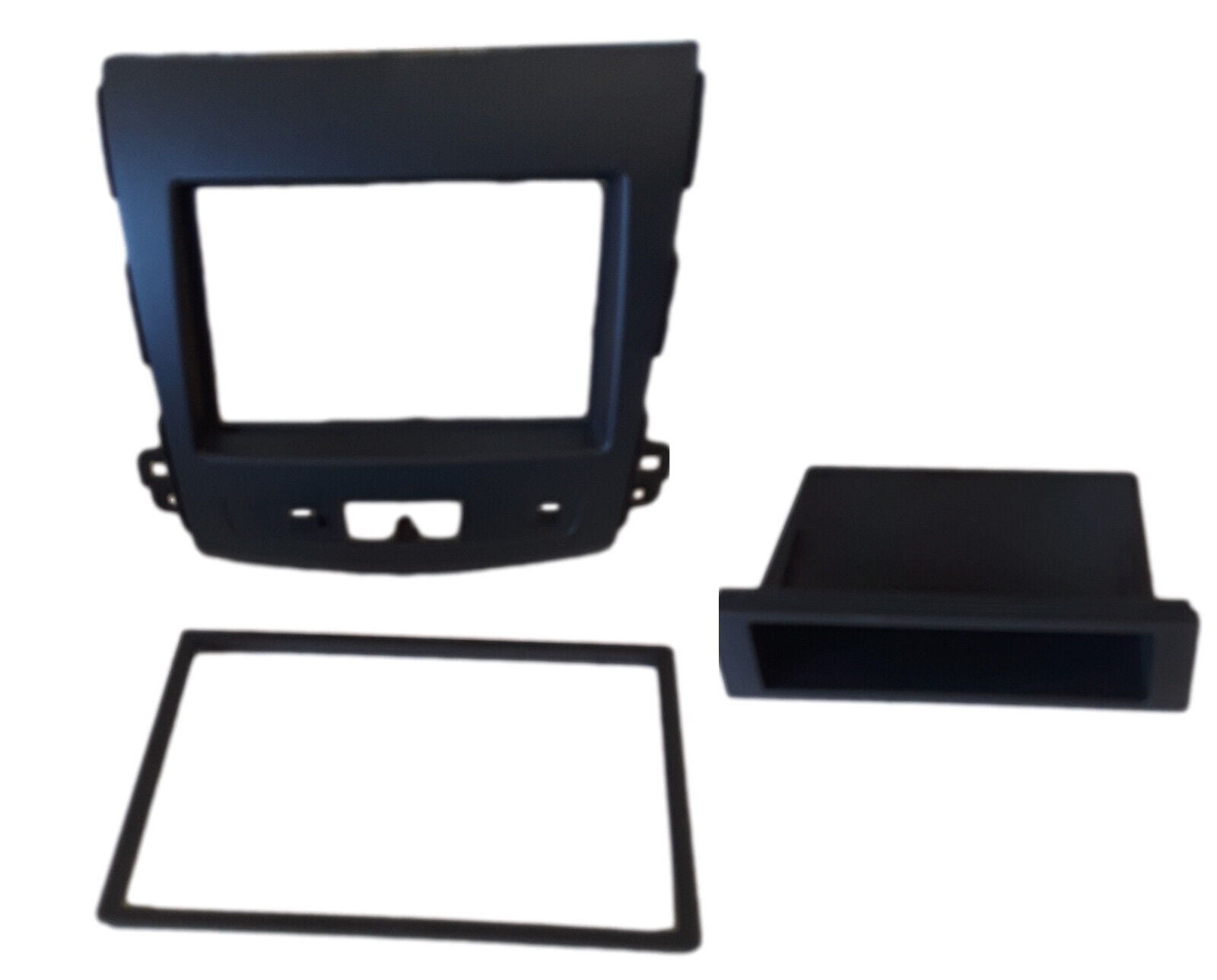 Double DIN Car Stereo Radio Installation Dash Kit with Pocket for 2007