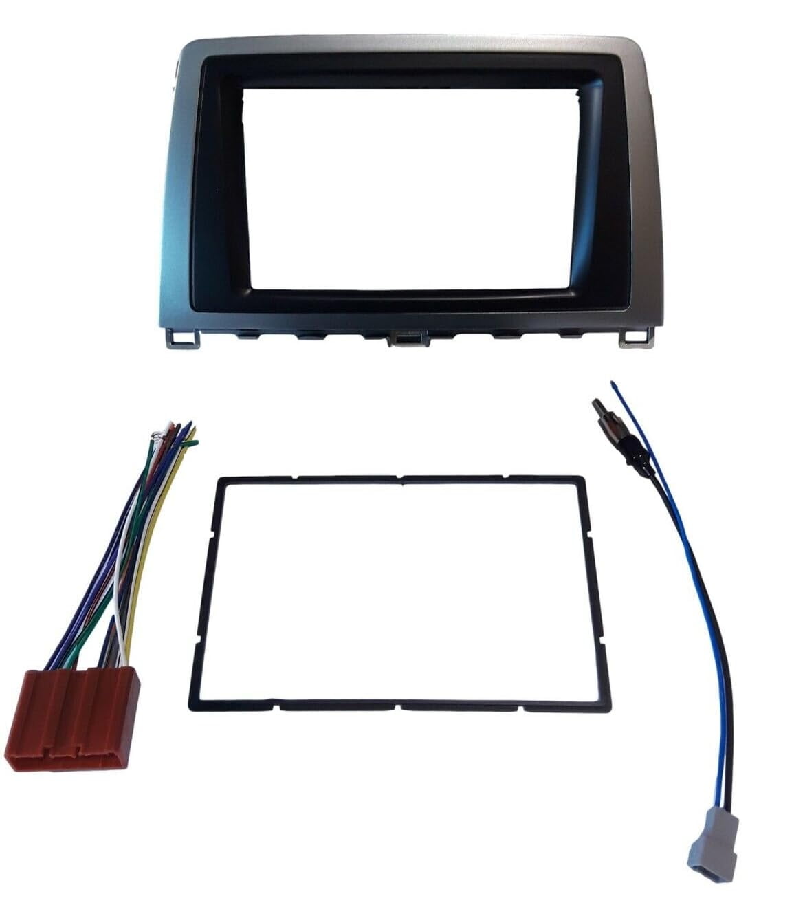 Double DIN Car Stereo Radio Installation Dash Trim Bezel Kit for 2009