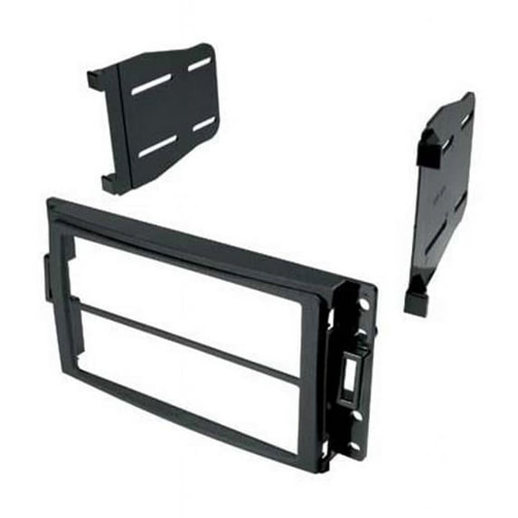 Double DIN or Dual ISO DIN Dash Kit with Pocket for Select 2005-2008 GM Vehicles