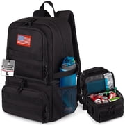 TRIPGEAR Double Deck Cooler Backpack for Men,Large Lunch Backpack, Soft Cooler Bag,Insulated Leak Proof Lightweight