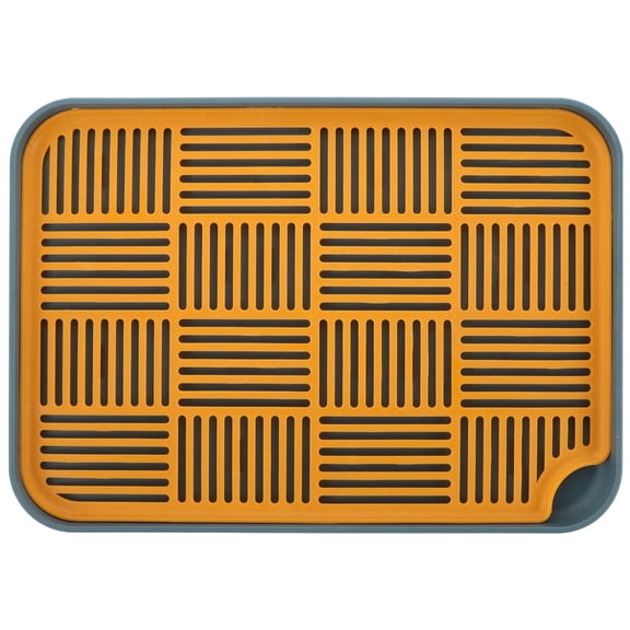 Double Deck Draining Plate Fruit Kitchen Counter Storage Reusable Drying Rack Bottle Sink Basket