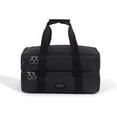 thumbnail image 1 of Double Decker Insulated Casserole Carrying Case-Black, 1 of 7