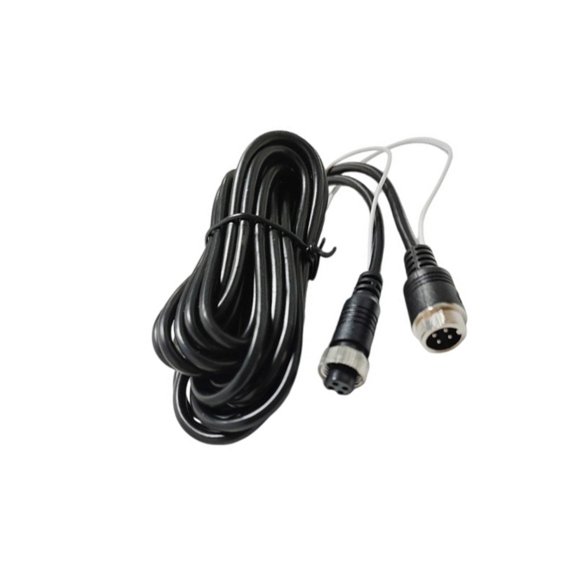 Double Defended 4Pin Aeronautics Cable for Car Rear View Camera Video Extension with Tall Flexibility