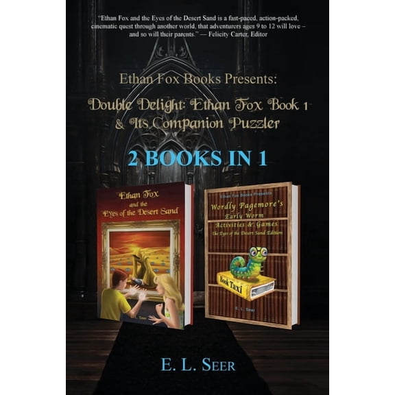 Double Delight: Ethan Fox Book 1 & Its Companion Puzzler--2 BOOKS In 1, (Paperback)