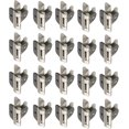 Double Demountable Hinge 1/4Inch Overlay, (10)