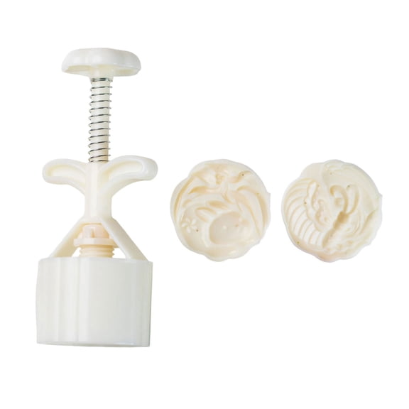 Double Design Maker 75g Food-Safe ABS Mold with & Butterfly Patterns for Holiday Baking