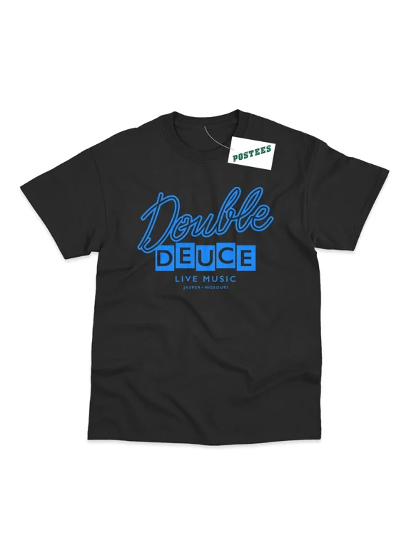 Double Deuce Inspired By Road House Printed T-Shirt