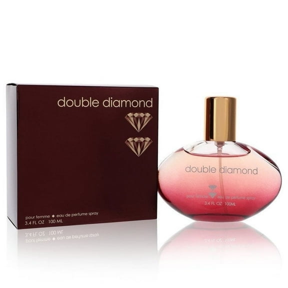 Double Diamond by Yzy Perfume Eau De Parfum Spray 3.4 oz Pack of 2