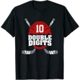 thumbnail image 1 of Double Digits 10 Year Old Boy Hockey 10Th Birthday T-Shirt All Size S-5Xl, 1 of 4