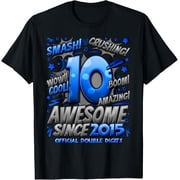 Double Digits 10 Year Old Gifts 10Th Birthday Unisex T-Shirt S-5XL Best Birthday Gifts