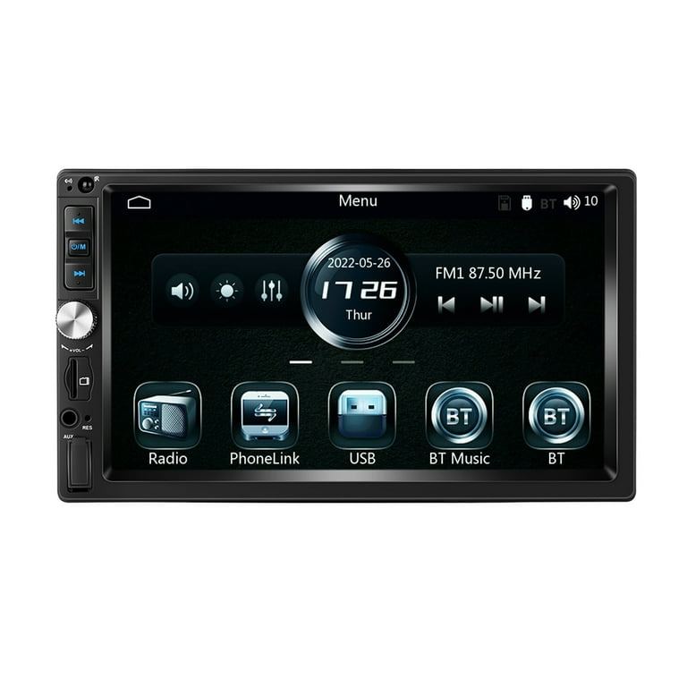 Double Din 7 Inch Car Stereo Radio for Carplay Android Auto Mirror Link  Function MP5 Player 7012B 