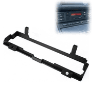 Double Din AC Relocation Bezel Frame for BMW E46 1998 2007, Radio Install Trim Kit Dash Panel for Car Audio Upgrade Interior