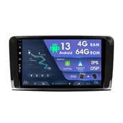 Sehmtoo Car Radio Double Din Android 12 Car Stereo Radio GPS Sat Nav For Mercedes Benz ML/GL/W164/GL320/X164 In Dash Car Head Unit Support Carplay DSP DAB RDS 4G+64G