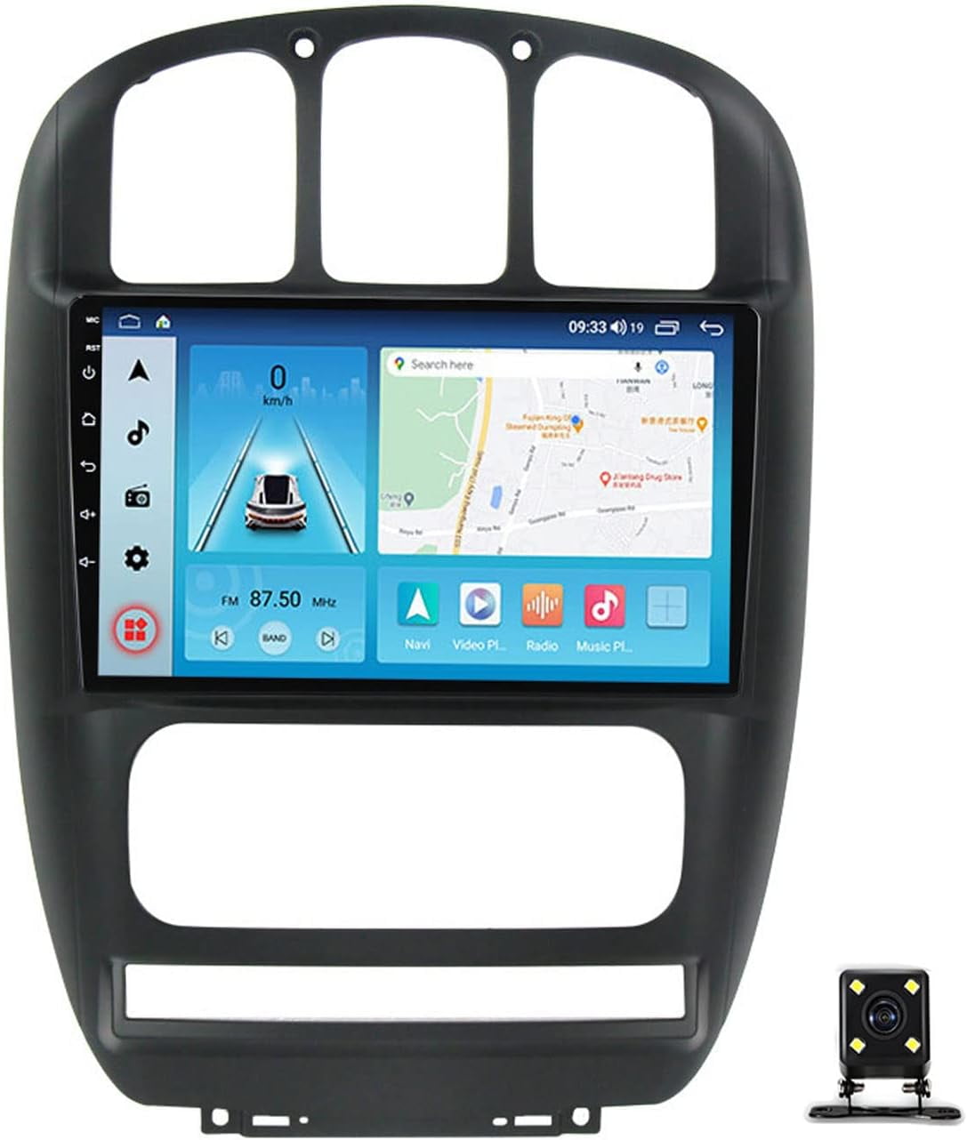 Double Din Car Stereo 9 Inch Touch Screen Car Radio inDash Navigation