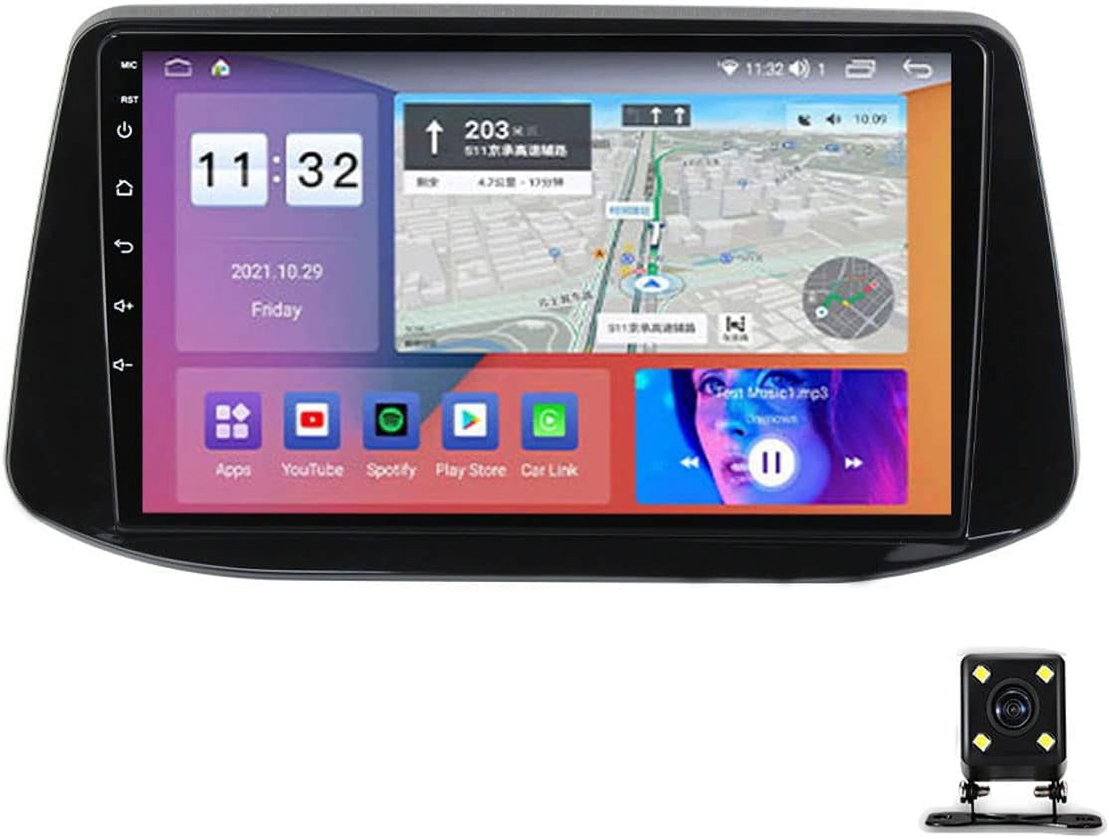 Double Din Car Stereo Radio with Carplay & Android Auto, 9 Inch Touch