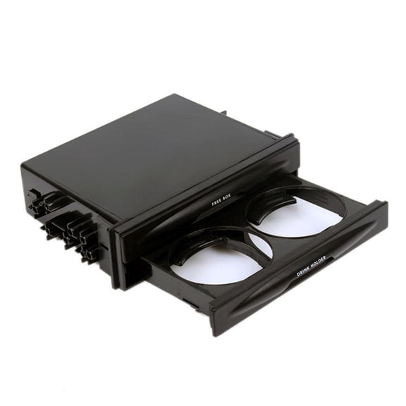 Double Din Dash Radio Installation Pocket Cup Holder Vehicle Box Q2W5 1pc Z1D1 By NZRUANE