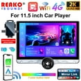thumbnail image 1 of Double Din Radio 11.5" Car Stereo with Bluetooth Android 13 Head Unit with 2K QLED Screen, CarPlay, Android auto, Mirror Link, HDMI Output AM/FM Radio, 1 of 22